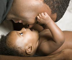 California Cryobank - Dad and Baby